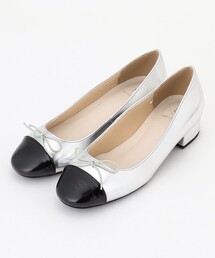 組曲（クミキョク）の「バイカラーバレエシューズ（パンプス）」