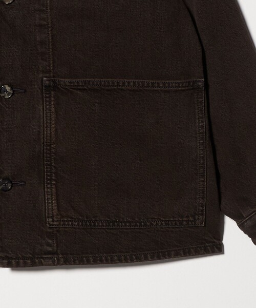 H　BEAUTY&YOUTH UNITED ARROWS（エイチビューティーアンドユースユナイテッドアローズ）の「＜H＞オーバーダイ デニム カバーオール（カバーオール・レディース・パープル/ダークブラウン・S/M）」の11枚目の写真