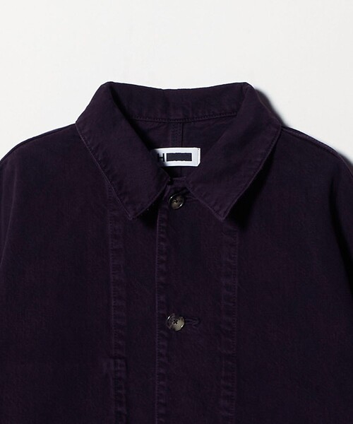 H　BEAUTY&YOUTH UNITED ARROWS（エイチビューティーアンドユースユナイテッドアローズ）の「＜H＞オーバーダイ デニム カバーオール（カバーオール・レディース・パープル/ダークブラウン・S/M）」の16枚目の写真