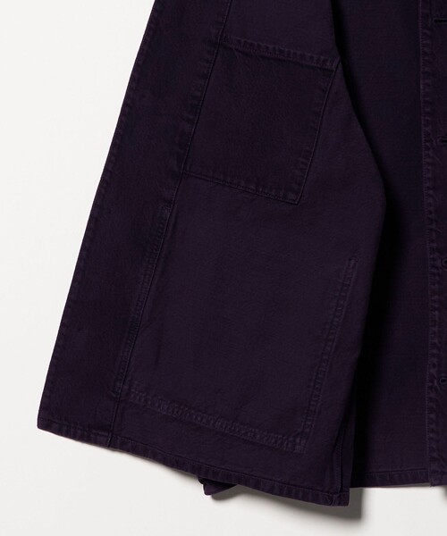 H　BEAUTY&YOUTH UNITED ARROWS（エイチビューティーアンドユースユナイテッドアローズ）の「＜H＞オーバーダイ デニム カバーオール（カバーオール・レディース・パープル/ダークブラウン・S/M）」の17枚目の写真