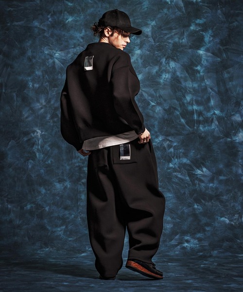 Jih Nunc(ジーヌンク)の「mp14516- ポンチ刺繍バルーンパンツ(JIH-R1150)(その他パンツ・メンズ・ネイビー/ホワイト/ブラック・L/M/S)」の10枚目の写真