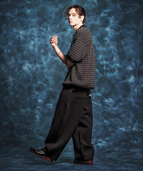 Jih Nunc(ジーヌンク)の「mp14516- ポンチ刺繍バルーンパンツ(JIH-R1150)(その他パンツ・メンズ・ネイビー/ホワイト/ブラック・L/M/S)」の11枚目の写真