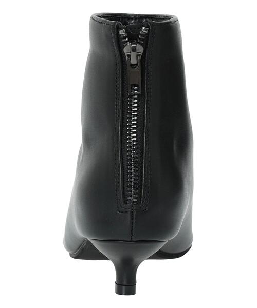 Te chichi（テチチ）の「ポインテッドメタルフラットブーツ（ブーツ・レディース・ブラック/オフホワイト・37/38）」の4枚目の写真