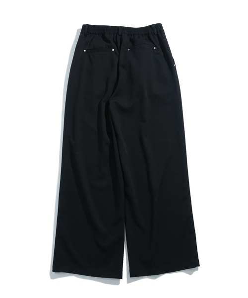 Starting Over（スターティングオーバー）の「two tuck baggy trousers/ツータック バギー トラウザー タックワイドパンツ（スラックス・メンズ・チャコールグレー/ブラック/グレー系その他・M/L）」の4枚目の写真