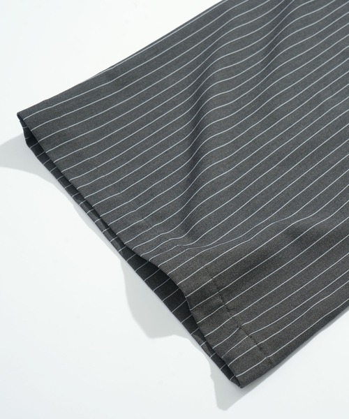 Starting Over（スターティングオーバー）の「two tuck baggy trousers/ツータック バギー トラウザー タックワイドパンツ（スラックス・メンズ・チャコールグレー/ブラック/グレー系その他・M/L）」の10枚目の写真