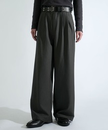 Starting Over（スターティングオーバー）の「two tuck baggy trousers/ツータック バギー トラウザー タックワイドパンツ（スラックス）」