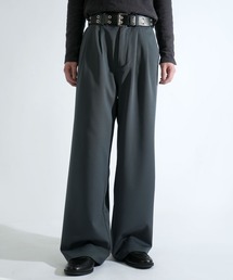 Starting Over（スターティングオーバー）の「two tuck baggy trousers/ツータック バギー トラウザー タックワイドパンツ（スラックス）」