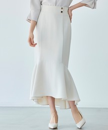 SAISON DE PAPILLON（セゾンドパピヨン）の「【2026SS新作】レディース マーメイド バックゴム ロング丈 タイト フレア きれいめ（スカート）」