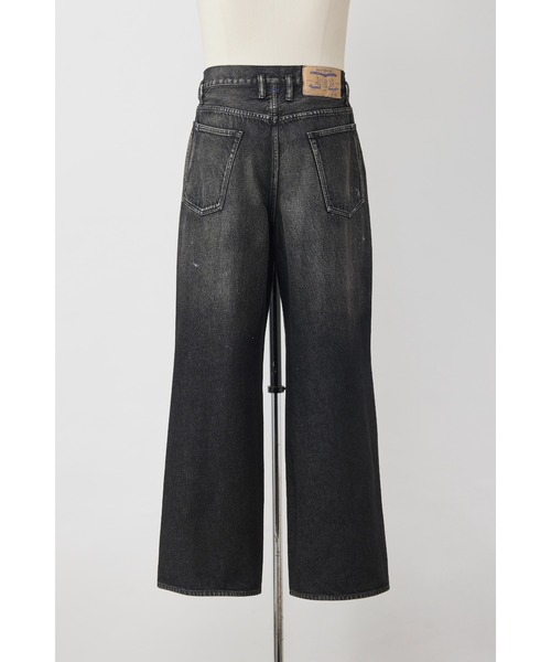 SHINYAKOZUKA(シンヤコヅカ)の「PAINTED ORDINARY CITY STRAIGHT(ISSUE#8)(デニムパンツ・メンズ・インディゴブルー/ブラック・LARGE/MEDIUM/SMALL)」の4枚目の写真