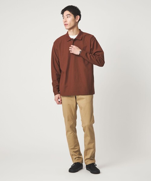 green label relaxing(グリーンレーベルリラクシング)の「アーバンスリムフィット S2 チノパンツ(チノパンツ・メンズ・ベージュ/グレー系/ブラック/オリーブ・M/XL/L/S)」の11枚目の写真