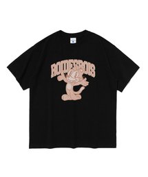 ロアスキャラクター 半袖Tシャツ (ブラック)