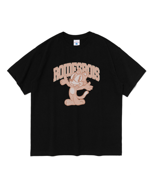 ROIDESROIS(ロワデロワ)の「ロアスキャラクター 半袖Tシャツ (ブラック)(Tシャツ/カットソー・レディース・その他・S/M/XL/2XL/L)」の1枚目の写真