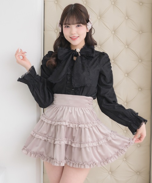 ROJITA(ロジータ)の「レースボウタイブラウス(シャツ/ブラウス・レディース・マルチ/ブラック/ホワイト・FREE)」の17枚目の写真