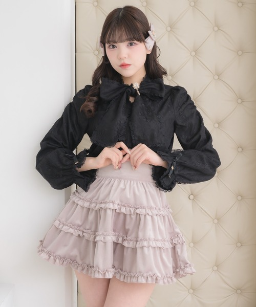 ROJITA(ロジータ)の「レースボウタイブラウス(シャツ/ブラウス・レディース・マルチ/ブラック/ホワイト・FREE)」の20枚目の写真