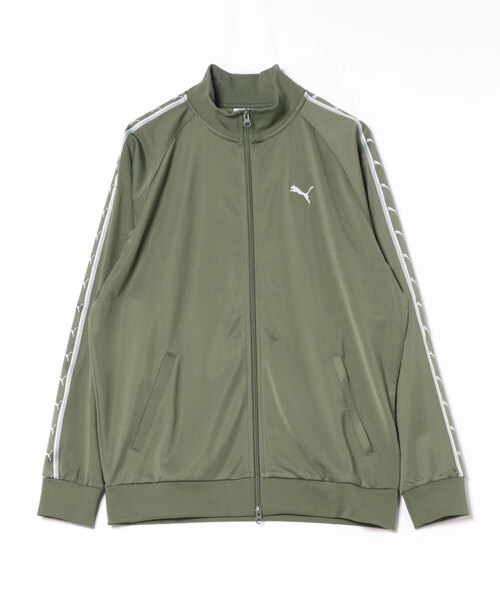 PUMA（プーマ）の「《PUMA》ESS ELEVATED ﾃｰﾌﾟﾄﾗｯｸ（その他アウター・メンズ・ブラック/オレンジ系その他/グリーン系その他・XL/L/M/S）」の2枚目の写真