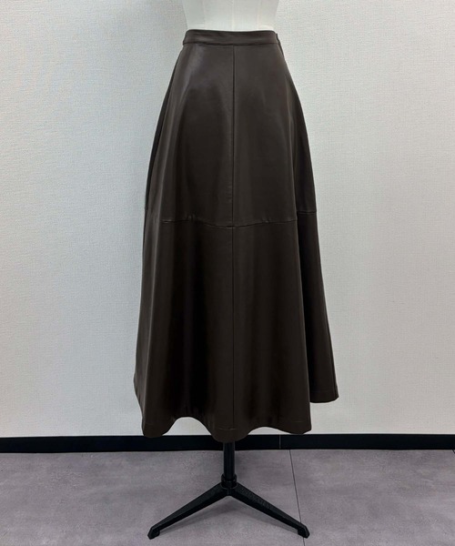 ⭕最終価格⭕プルミエアロンディスモン タイプライターマキシ丈スカート パニエ付き DAY CLOSET スカート レディース 前後2wayで着こなせる。ロング丈