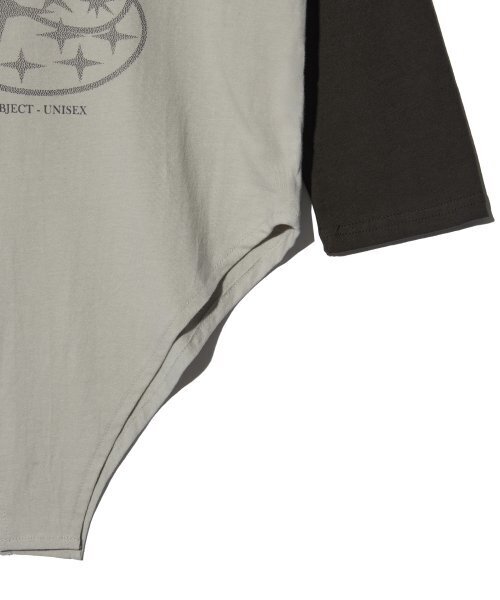 PIECEMAKER(ピースメーカー)の「3SC RAGLAN SUIT TEE (BEIGE)(Tシャツ/カットソー・レディース・その他・FREE)」の6枚目の写真
