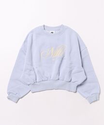 NIKE（ナイキ）の「NIKE ナイキ K CLUB FLC BXY CREW GFX ロングスリーブ IF1727 057GHOST（スウェット）」