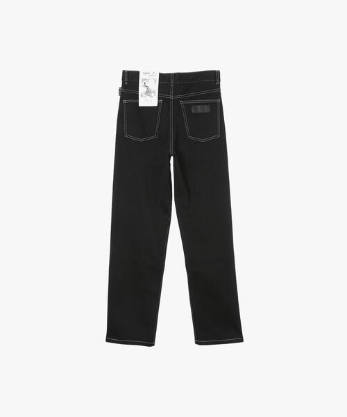 agnes b.(アニエスベー)の「メンズ デニム パンツ(デニムパンツ・メンズ・ブラック・30/32)」の2枚目の写真