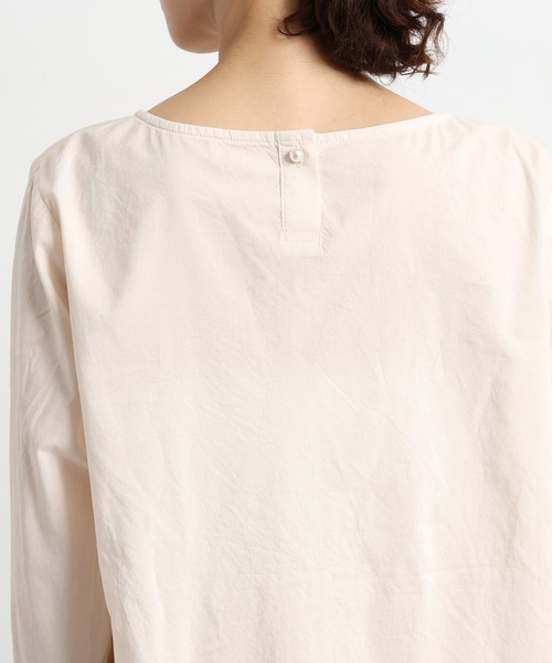 studio CLIP(スタディオクリップ)の「コットンレーヨンフロントピンタックブラウス(シャツ/ブラウス・レディース・アイボリー/ライトグリーン・FREE)」の20枚目の写真