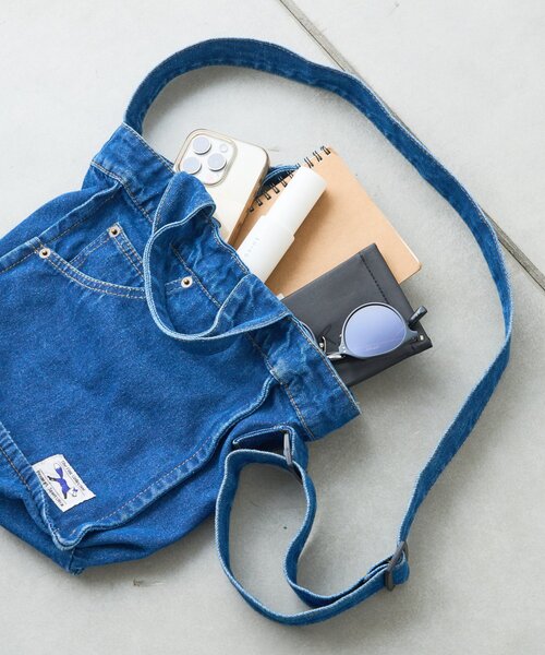 PENNEYS（ぺニーズ）の「【FOX】別注デニム2WAYショルダーバッグ（ショルダーバッグ・メンズ・ブラック/ネイビー・ONE SIZE）」の3枚目の写真