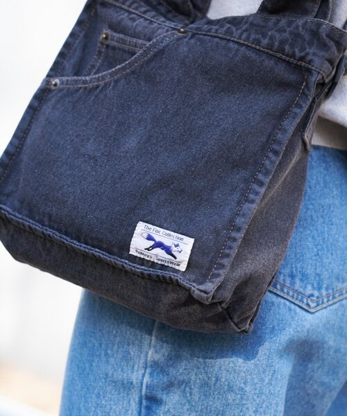 PENNEYS（ぺニーズ）の「【FOX】別注デニム2WAYショルダーバッグ（ショルダーバッグ・メンズ・ブラック/ネイビー・ONE SIZE）」の5枚目の写真