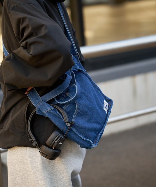 PENNEYS（ぺニーズ）の「【FOX】別注デニム2WAYショルダーバッグ（ショルダーバッグ・メンズ・ブラック/ネイビー・ONE SIZE）」の7枚目の写真