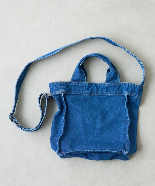 PENNEYS（ぺニーズ）の「【FOX】別注デニム2WAYショルダーバッグ（ショルダーバッグ・メンズ・ブラック/ネイビー・ONE SIZE）」の8枚目の写真