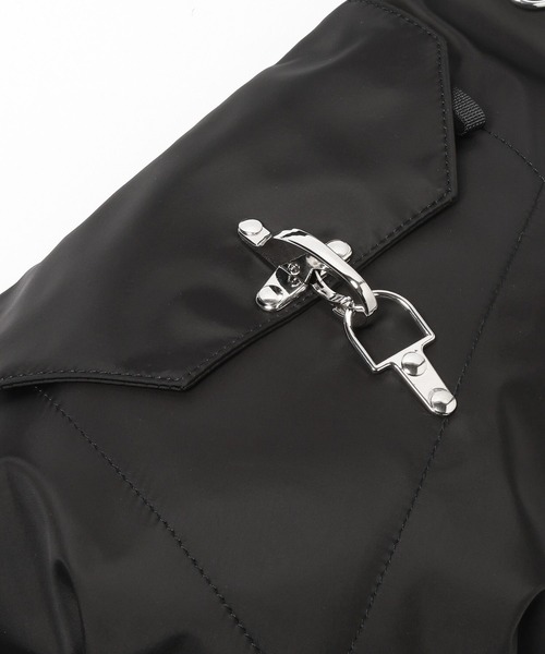 HARE(ハレ)の「ファイヤーマンバックルスリングBAG(HARE)(ショルダーバッグ・メンズ・ブラック/ブラック系その他・FREE)」の14枚目の写真