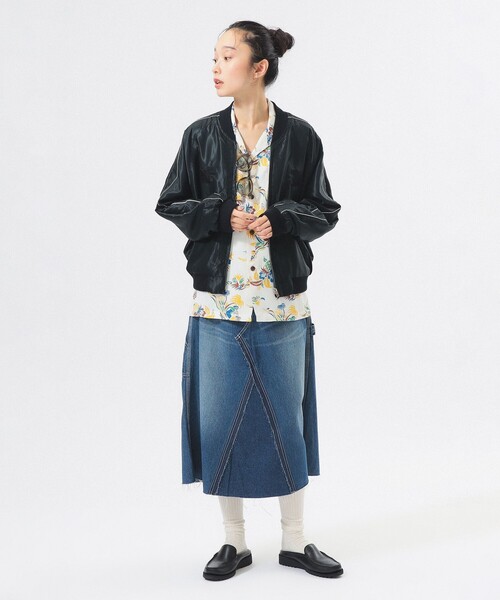 東洋エンタープライズ(トーヨーエンタープライズ)の「【別注】テーラー東洋 / 50th 50% スカジャン(スカジャン・レディース・ネイビー・ONE SIZE)」の6枚目の写真