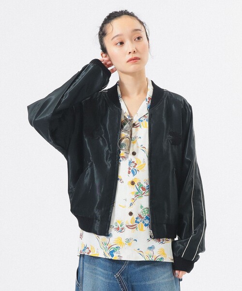 東洋エンタープライズ(トーヨーエンタープライズ)の「【別注】テーラー東洋 / 50th 50% スカジャン(スカジャン・レディース・ネイビー・ONE SIZE)」の10枚目の写真