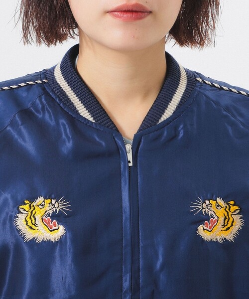 東洋エンタープライズ(トーヨーエンタープライズ)の「【別注】テーラー東洋 / 50th 50% スカジャン(スカジャン・レディース・ネイビー・ONE SIZE)」の16枚目の写真