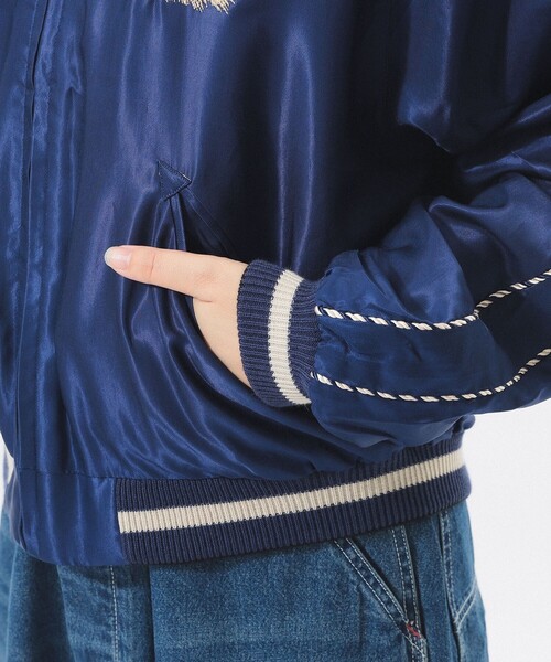 東洋エンタープライズ(トーヨーエンタープライズ)の「【別注】テーラー東洋 / 50th 50% スカジャン(スカジャン・レディース・ネイビー・ONE SIZE)」の17枚目の写真