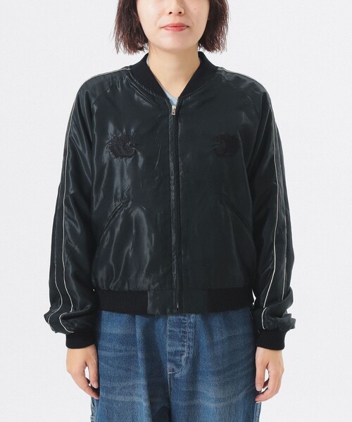 東洋エンタープライズ(トーヨーエンタープライズ)の「【別注】テーラー東洋 / 50th 50% スカジャン(スカジャン・レディース・ネイビー・ONE SIZE)」の18枚目の写真