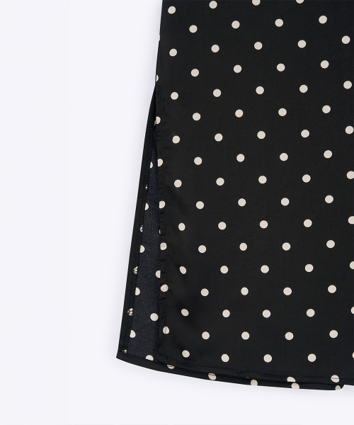 320SHOWROOM（320ショールーム）の「Polka Dot Banding Skirt Black（スカート・レディース・ブラック・MEDIUM/SMALL）」の10枚目の写真