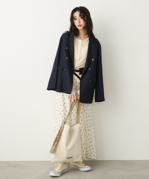 Unitage(ユニテージ)の「【OUTDOOR PRODUCTS】Jacquard Tape Tote(トートバッグ・レディース・アイボリー/キャメル/ブラック・FREE)」の17枚目の写真