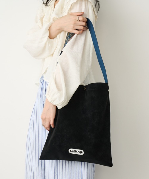 Unitage(ユニテージ)の「【OUTDOOR PRODUCTS】Jacquard Tape Tote(トートバッグ・レディース・アイボリー/キャメル/ブラック・FREE)」の20枚目の写真