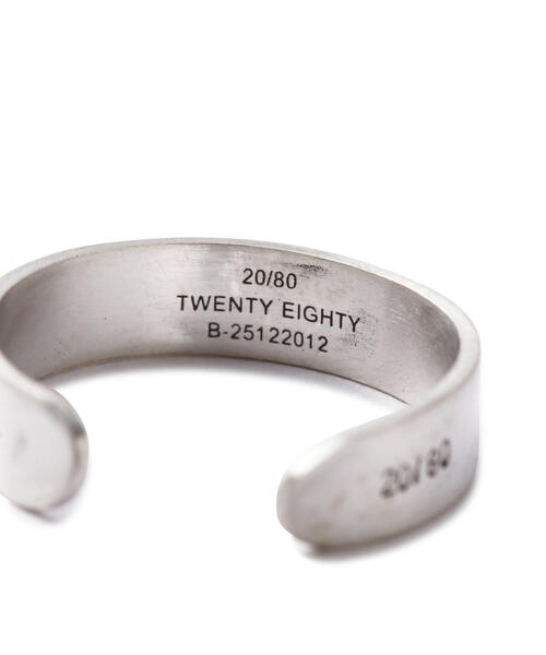 20/80(テゥエンティーエイティー)の「【20/80】トゥエンティーエイティー/STERLING SILVER RING 5mm(リング・メンズ・シルバー・1/2)」の6枚目の写真