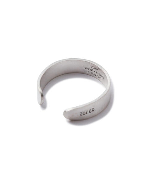 20/80(テゥエンティーエイティー)の「【20/80】トゥエンティーエイティー/STERLING SILVER RING 5mm(リング・メンズ・シルバー・1/2)」の2枚目の写真