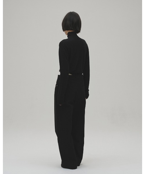 TODAYFUL（トゥデイフル）の「Cottontwill Cocoon Pants（その他パンツ・レディース・ブラック/ベージュ/キナリ・38inch/36inch）」の8枚目の写真