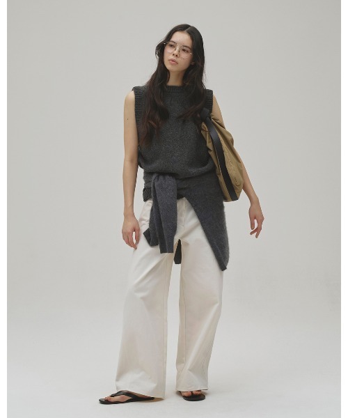 TODAYFUL（トゥデイフル）の「Cottontwill Cocoon Pants（その他パンツ・レディース・ブラック/ベージュ/キナリ・38inch/36inch）」の14枚目の写真