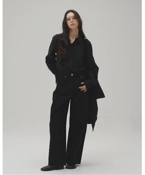 TODAYFUL（トゥデイフル）の「Cottontwill Cocoon Pants（その他パンツ・レディース・ブラック/ベージュ/キナリ・38inch/36inch）」の17枚目の写真