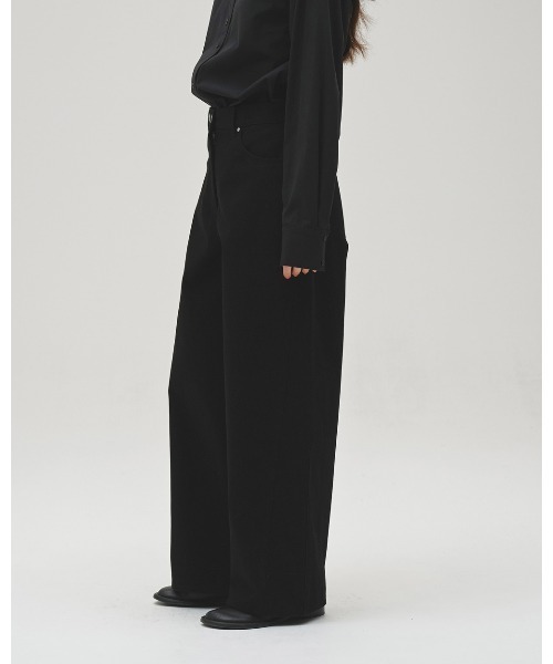 TODAYFUL（トゥデイフル）の「Cottontwill Cocoon Pants（その他パンツ・レディース・ブラック/ベージュ/キナリ・38inch/36inch）」の18枚目の写真