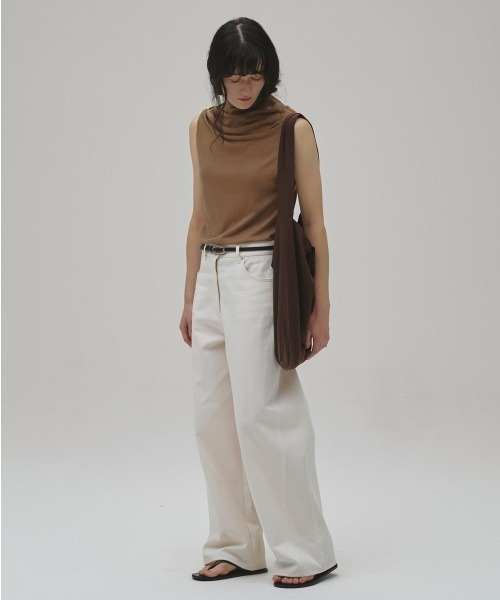 TODAYFUL（トゥデイフル）の「Cottontwill Cocoon Pants（その他パンツ・レディース・ブラック/ベージュ/キナリ・38inch/36inch）」の13枚目の写真