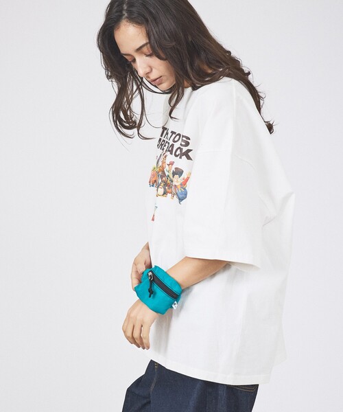 Drifter（ドリフター）の「【Drifter / ドリフター】ギャザーリスト ポーチ / DFV1109（ボディバッグ/ウエストポーチ・メンズ・ブラウン/ブルー系その他/パープル/ブラック・フリー）」の16枚目の写真