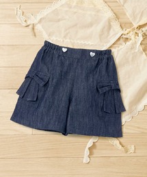 KP | リボンポケット デニム キュロット(その他パンツ)