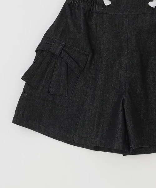 KP（ケーピー）の「リボンポケット デニム キュロット（その他パンツ・キッズ・ネイビー/ブラック・110cm/130cm/140cm/150cm/160cm/120cm）」の15枚目の写真