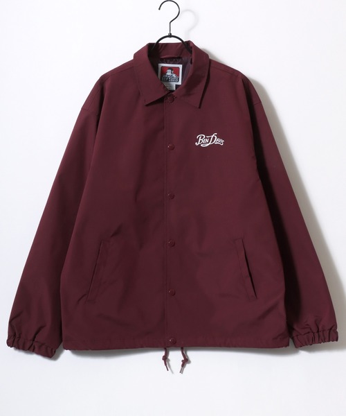 BEN DAVIS（ベンデイビス）の「BEN DAVIS/ベンデイビス SCRIPT COACHES JACKET/オーバーサイズ バックプリント コーチジャケット/ブルゾン/レディース メンズ（ナイロンジャケット・メンズ・ブラック/ワイン/ネイビー・M/L/XL）」の14枚目の写真