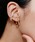 novice�i�m�[���B�X�j�́u�ynovice�zCZ Hinged Square Hoop Pierce�mStainless�n�i�s�A�X�i�����p�j�j�v�b�S�[���h