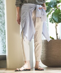 【大人気パンツが今年も登場!新色追加】2WAYストレッチタックパンツ/春服/夏服/オフィスカジュアル/美脚